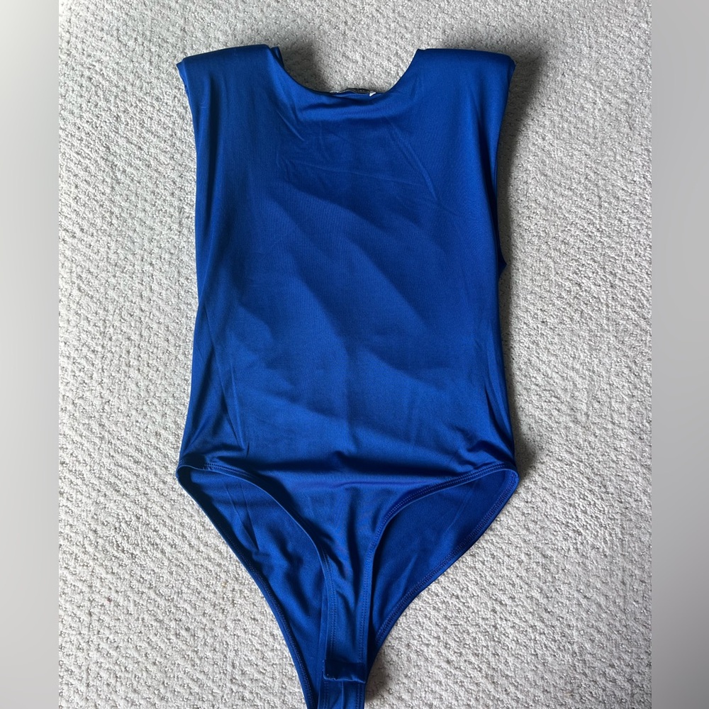 NWOT Zara royal blue body suit! Size M